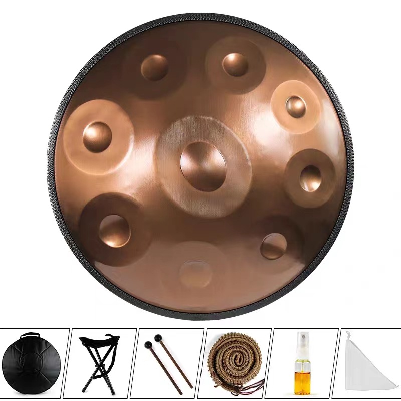 Miniatura 2 de HANDPAN PROFESIONAL  ACERO NITROGENADO🎶